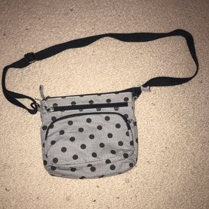 Mossimo Supply Co. cross body polka dot bag